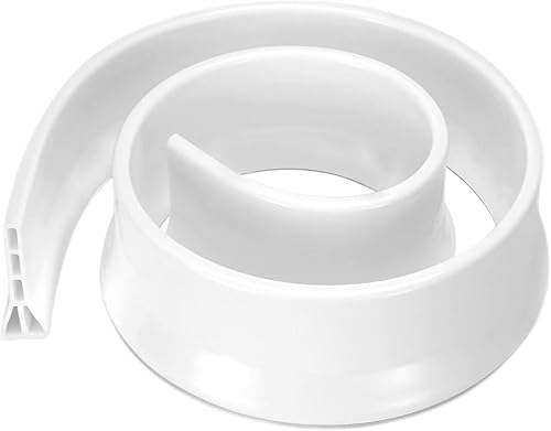 Presa de agua de umbral de ducha de 3 pulgadas de alto, 67 pulgadas de largo, plegable, protección contra salpicaduras de agua de ducha