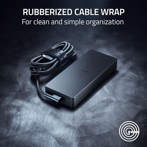 Image of Razer 230W GaN Power Adapter: Official OEM Laptop Charger for Razer Blade 14 (RTX 3060, 3070, 3080), Blade 15 (GTX 1060, 1070), Blade 15 Base (RTX 3060, 3070), Blade 17 (RTX 2060, 2070, 2080)