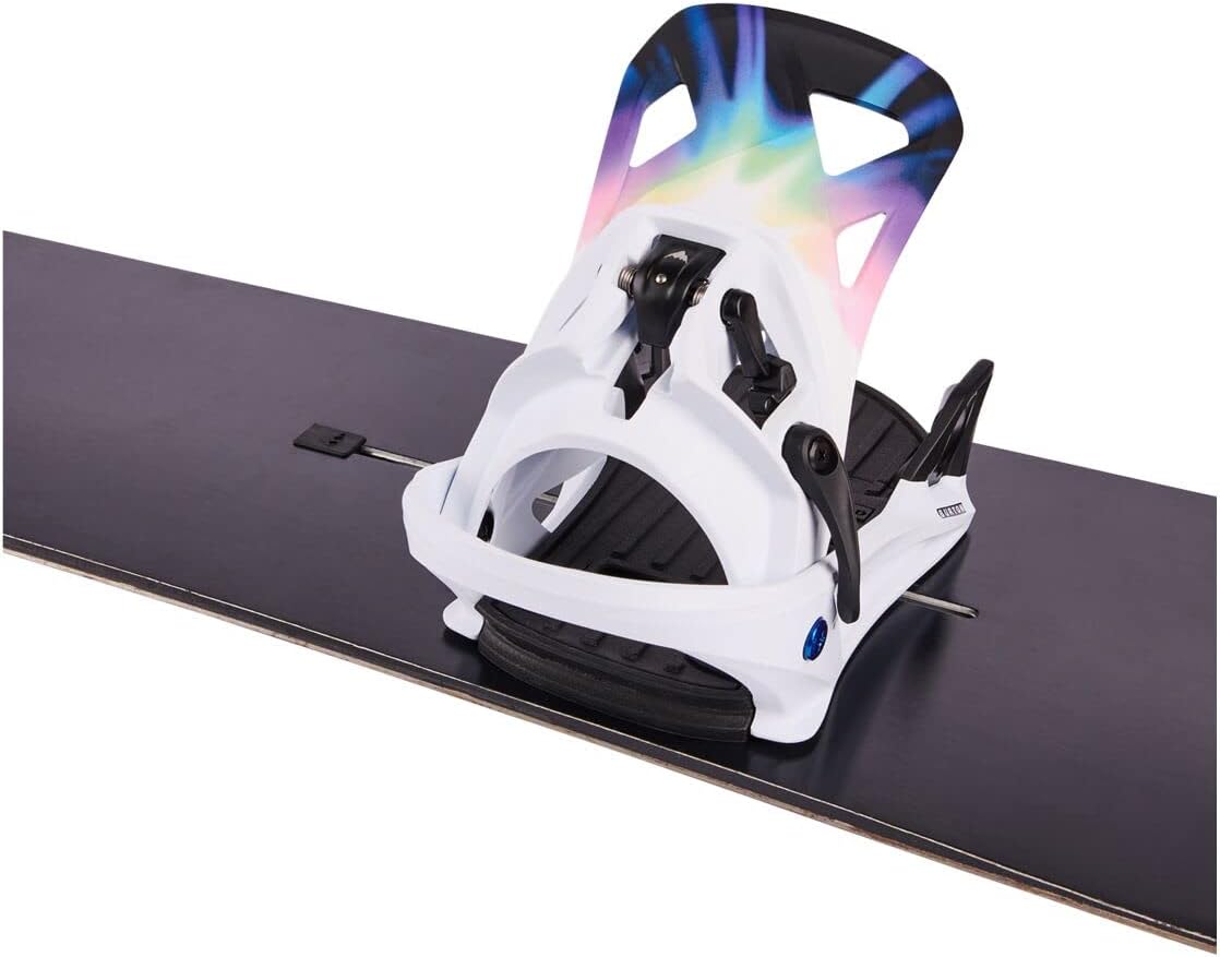 BURTON Step On Mens Snowboard Bindings White/Cloud Burst Sz XL (14-15)