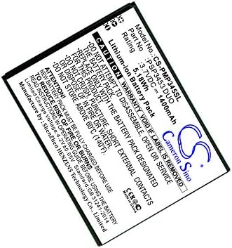 PSP3453 Duo Replacement Battery for PSP3453 Duo,Battery (1400mAh/3.7V)