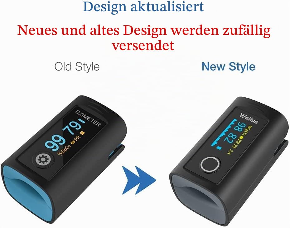 ViATOM Pulsoximeter Sauerstoffsättigung Messgerät Finger mit Alarm,Blutsauerstoffmessgerät Finger...