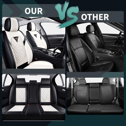 Image of Car Seat Covers for Chevy Camaro 2000-2026 Leather Full Set