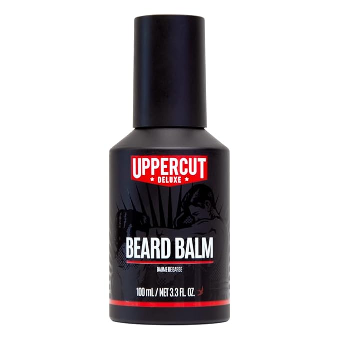 UPPERCUT DELUXE Conditioning Beard Balm for Control & Natural Shine, 3.38 fl.oz. (PACKAGING MAY VARY)