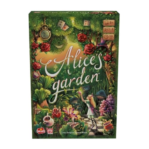 Goliath Alice's Garden - Strategy Game with Easy-to-Learn Tile Placement - 1-4 Players, Ages 8 and Up