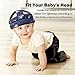 Baby Head Protector for Crawling Walking, Baby Helmet Adjustable No Bumps and Soft Cushion, Infant Safety Cap for Kid Learning to Walk (Staly I)