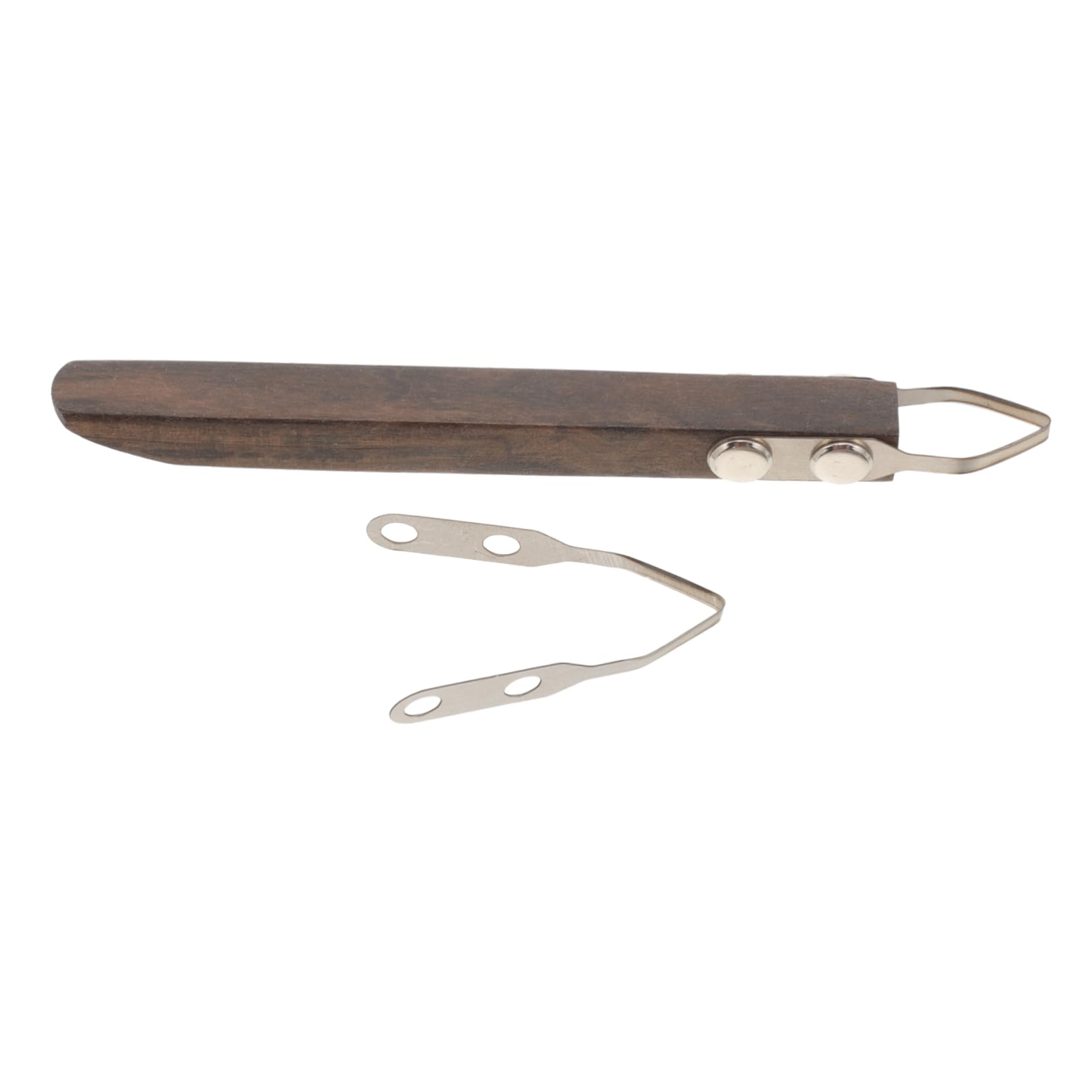 Tofficu 2St Töpferwerkzeuge Ton-Kit Töpferton-Extruder Lufttrockener Ton Werkzeuge für Tonskulpturen Clay Tools Pottery Tools Zubehör zum Schaben von Ton Kunstwerkzeuge Rostfreier Stahl