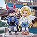 XiDonDon Angel Suit Demon Suit for Ob11, GSC, YMY, BODY9, Molly, 1/12 BJD Doll Clothes Accessories (White)