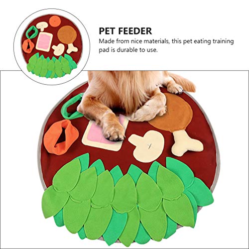 Balacoo Pet Sniffing Brinquedo Pad Tapete para Cachorro Tapete para Animais de Estimação Brinquedo p