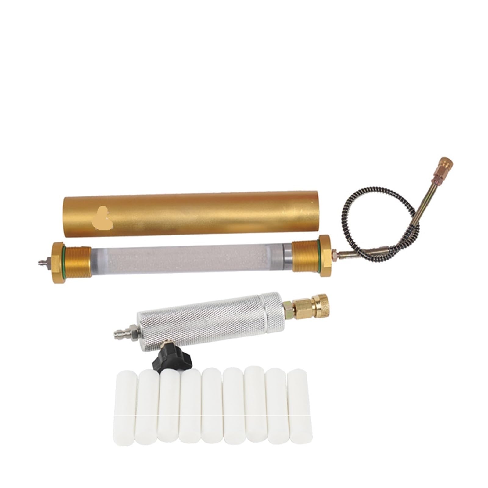 PHNOITPQ 4500Psi 300Bar 30Mpa Pcp air Compressor high Pressure air Filter with Release Valve External Water Oil Separator Filter(Filter 3)