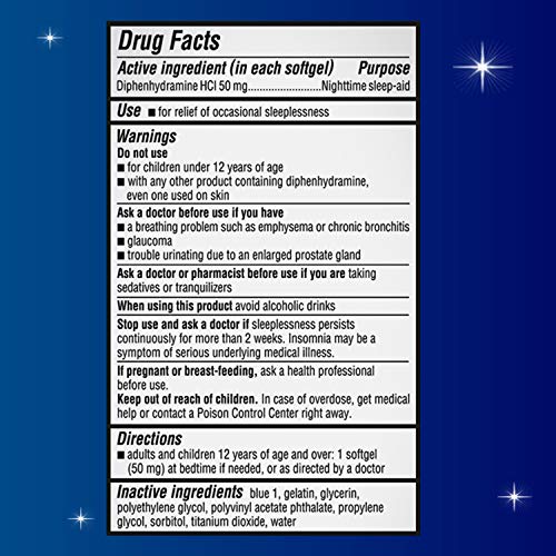 Unisom 00652 Nighttime Sleep-Aid Gels thumb #3