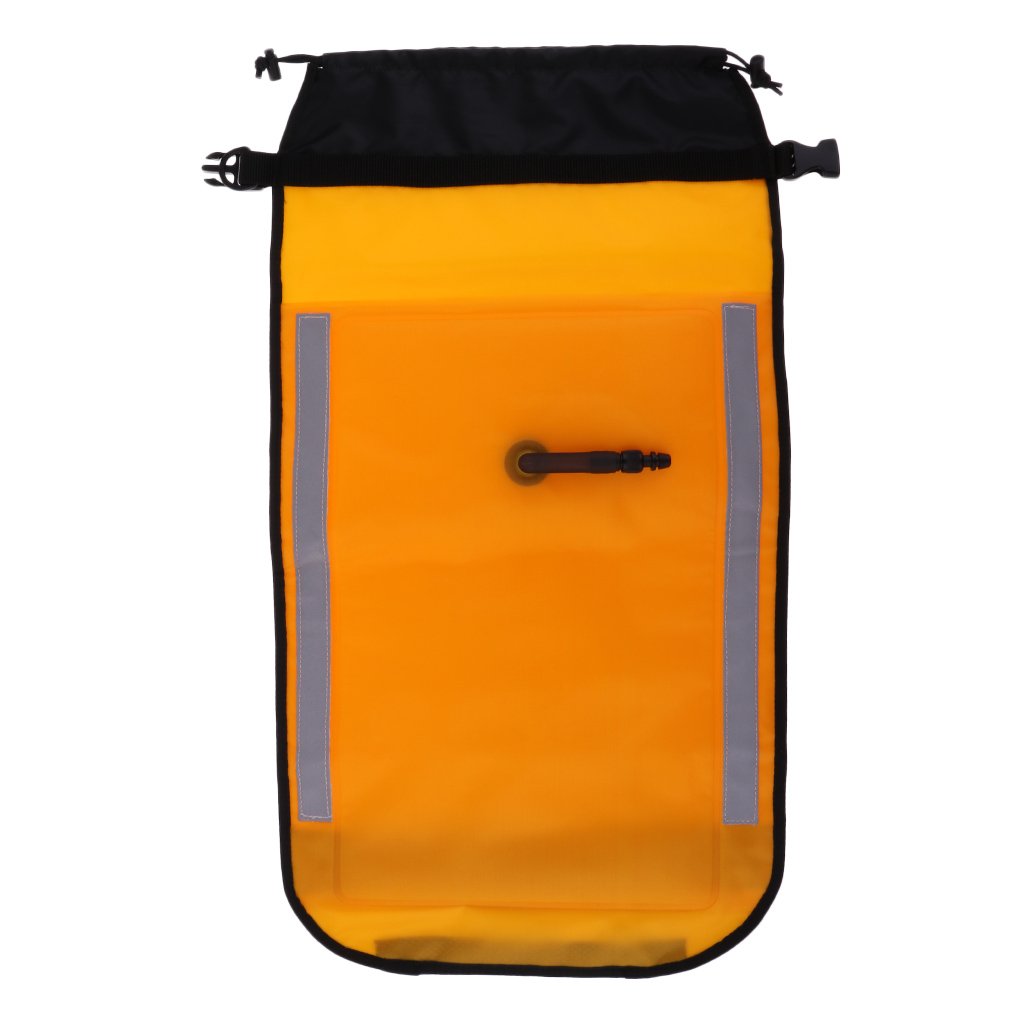 D DOLITY Flotteur Gonflable de Pagaie de Kayak Double Chambre à Air Boucles à Libération Rapide Kayak Paddle Float