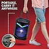 Pyle Pa System, 1200W Rechargeable Indoor/ Outdoor Bluetooth Speaker, Portable Party Speaker with 15”/38 Cm Subwoofer 1”/2.5 Cm Tweeter, Microphone and Speaker, LED Lights, Recording, USB/SD #5