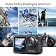 AKASO Brave 7 LE Action Cam 4K30FPS 20MP mit U3 64GB Speicherkarte Unterwasserkamera IPX7 Wasserdicht EIS 2.0 Dual Screen 40m WiFi