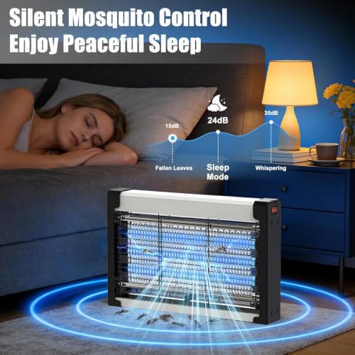 Image of Mosquito Killer Lamp Electric Mosquito Jali Mosquito Zapper Insect Fly Killer Machine for Fly Catcher for Home, Hotels & Offices Insect Control for Easy use Home ZS-47