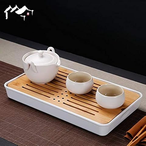 YYSDH Bamboo Gongfu Tea Serving Tray Cover