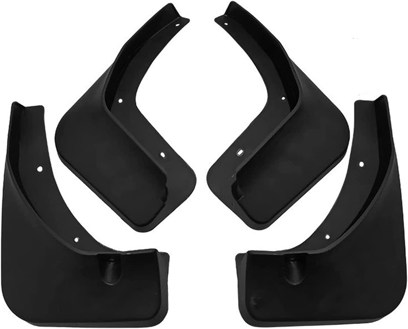 NYSLDSCO 4Pcs Premium Mud Flaps for MG ZS 2017 2018 2019 2020 Front and Rear Splash Guards Durable Mudguards Protection Against Road Debris