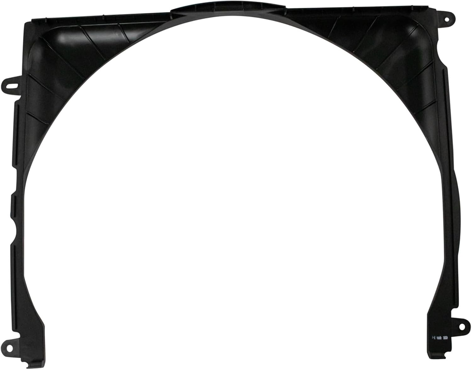 Front Radiator Fan Shroud Compatible with 2013-2018 Ram 2500 3500