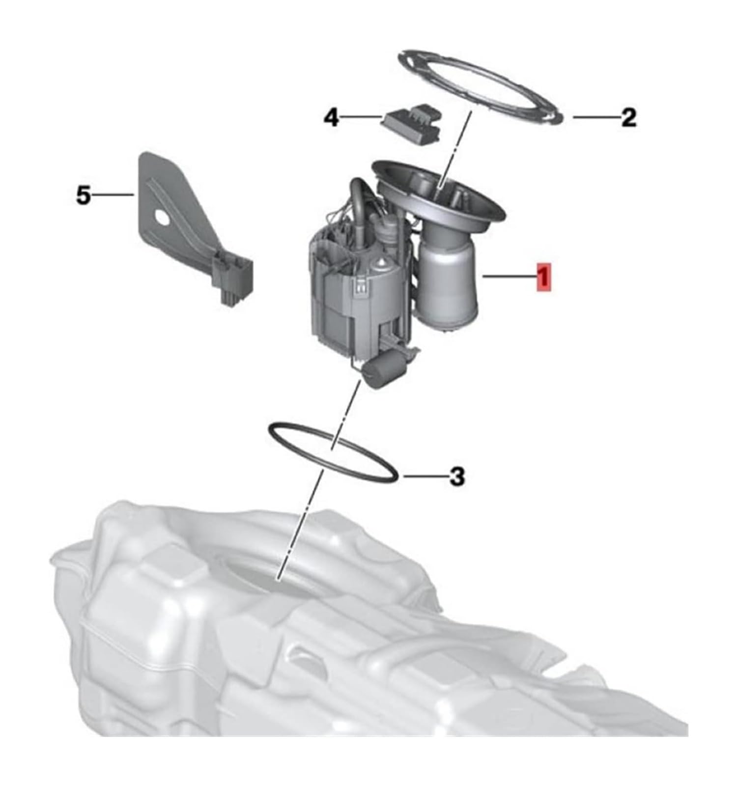 Per BMW Per 3 4 Serie G20 G21 G28 G22 G23 G26 Gran Coupe Modulo Pompa Benzina 16117473443 Gruppo Carburante Pompa trasferimento carburante