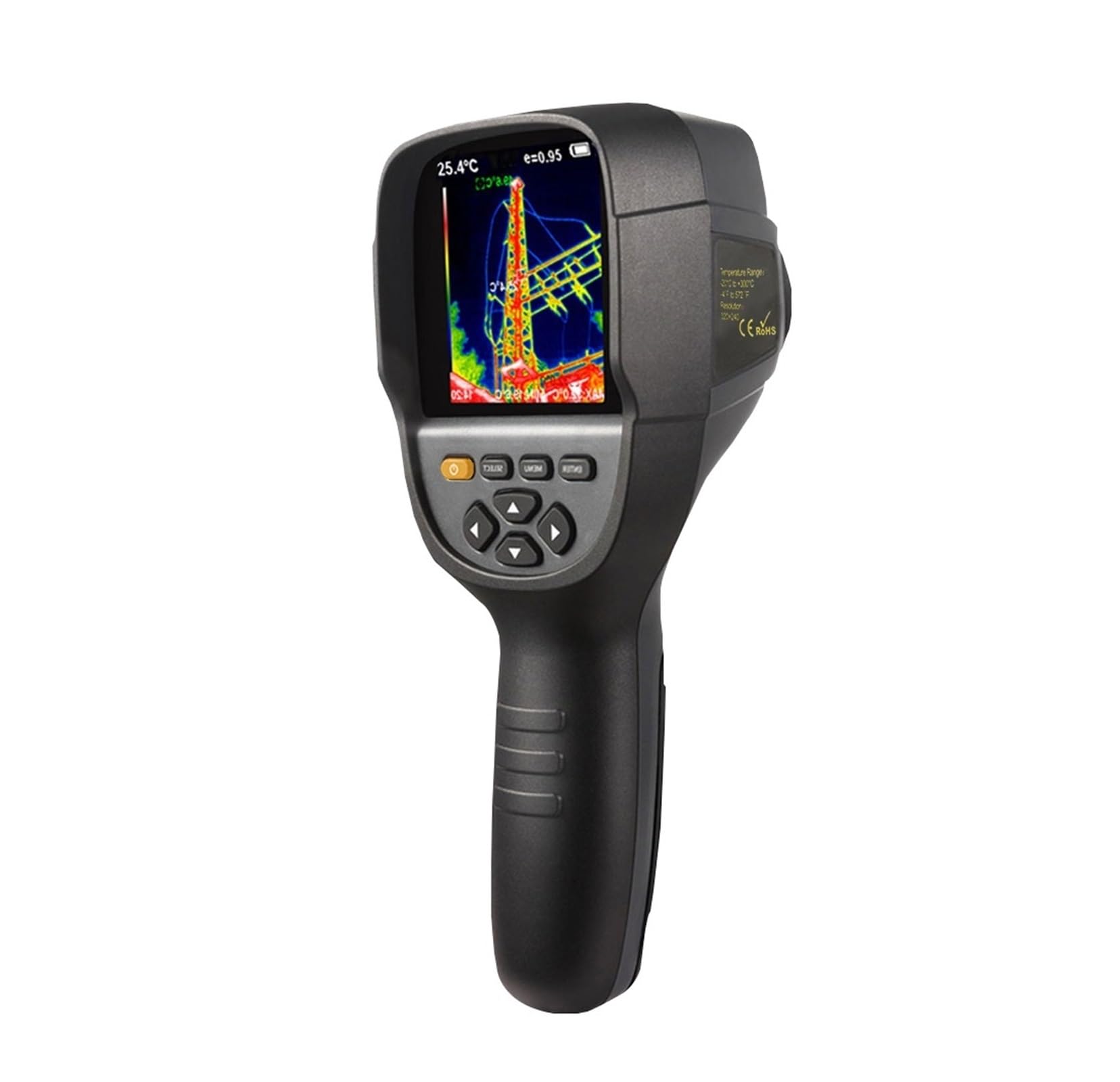 Cámara termográfica, Detección de fugas de agua de la cámara termográfica infrarroja Ht-19 Detector de fugas de calefacción por suelo radiante de alta precisión y alta resolución herramientas de resol