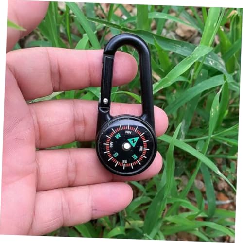 Brújula Portátil para Camping con Mosquetón 2 Unidades miniatura 6
