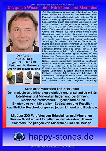 Edelsteine und Mineralien: Das ganze Wissen über Edelsteine und Mineralien