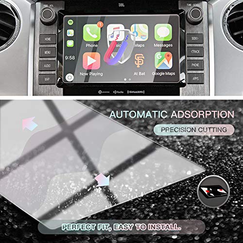 Image of CDEFG Screen Protector for 2020 2021 Tundra 4Runner 8 Inch Navigation Touch Screen Protector, Tempered Glass HD Scratch & Shock Resistance