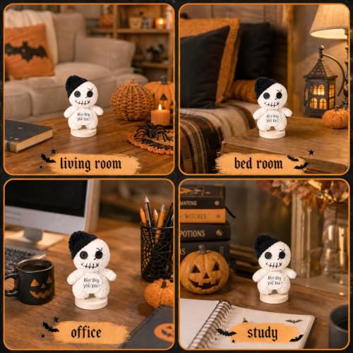 Halloween Boo Basket Crochet Ghost - image 7