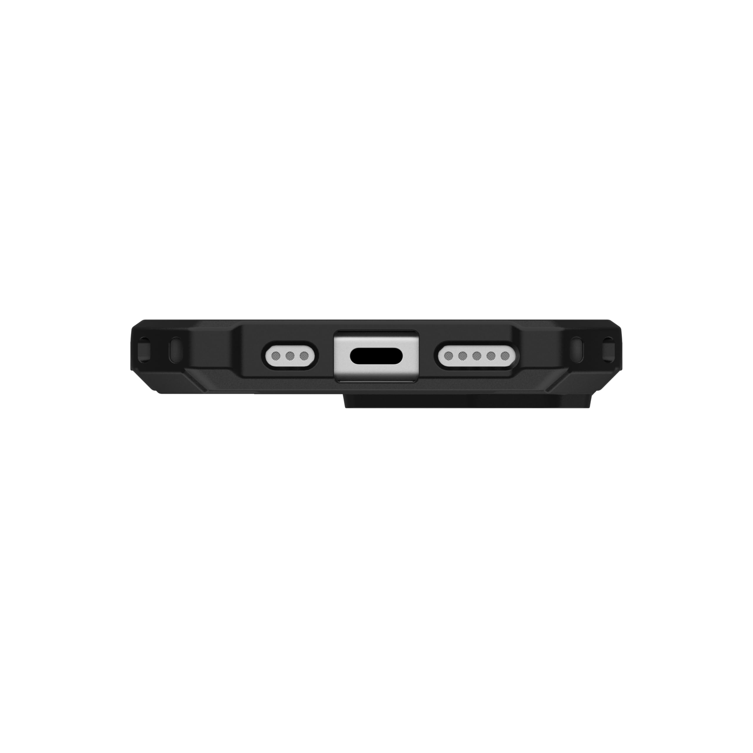Urban Armor Gear Essential Armor MS Case Compatible con Apple iPhone 17 Funda (Carga inalámbrica/magnética optimizada, 4,6m protección) Negro