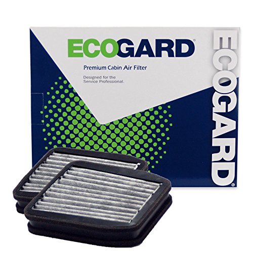 ECOGARD XC10508C Premium Cabin Air Filter with Activated Carbon Fits 2006-2009 Mercedes-Benz E350, 2003-2006 E320, E500, 2007-2009 E550, 2003-2006 E55 AMG, 2007-2009 E63 AMG, Recirculation
