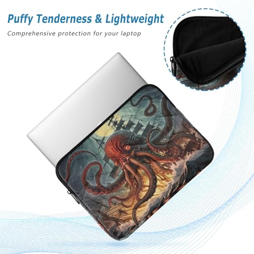 Funda para Laptop Ocean Boat Octopus 13-14 pulgadas miniatura 5