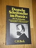  Deutsche Schriftsteller im Porträt. Band 4: Das 19. Jahrhundert. Restaurationsepoche – Realismus – Gründerzeit