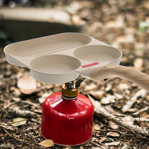 Poêle à œufs en alliage d'aluminium durable pour cuisine et restaurant - 8
