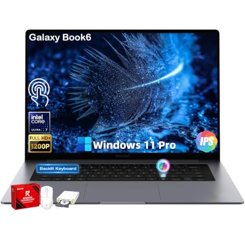 Image of Samsung Galaxy Book6 16 inch Touchscreen Laptop, AI Business Laptop 2026 New
