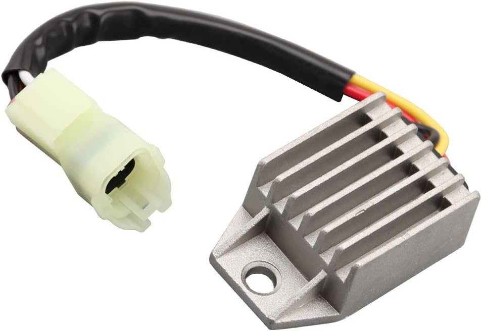 Replace 3303-132 SUKECA Voltage Regulator Rectifier 12V Fits For Arctic Cat 50 90 Utility 50 ATV Alterra 90 ATV DVX 50 90 ATV Fits For Kymco Mongoose 50 70 90 2X4 Rear Drum 31600-LBD4-900
