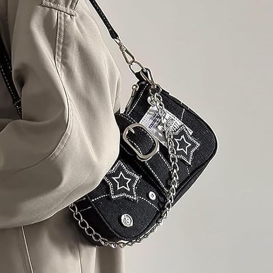 Y2k Vintage Bag, Vintage Bag, Punk Style Women's Shoulder Bag