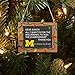 FOCO Michigan Wolverines NCAA Resin Chalkboard Sign Ornament