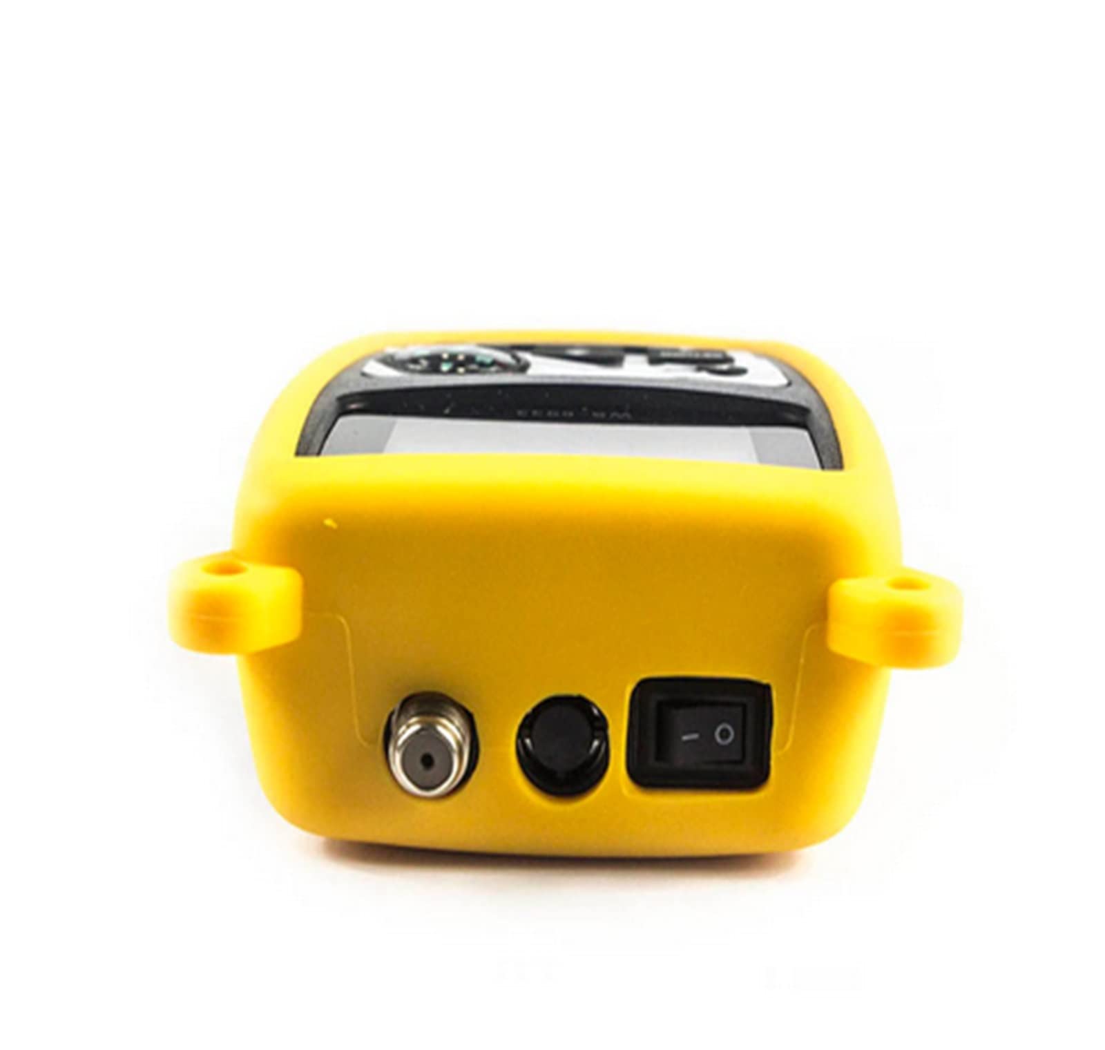 Medidor de Campo TDT, DVB-S2 FTA C & KU Band Digital Satellite Finder Meter 2.1` Pantalla LCD Cubierta de Silicona y batería de Litio WS 6933,para configurar Antena parabólica