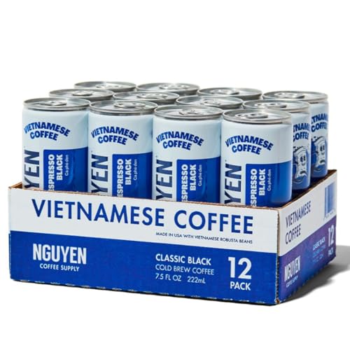 Nguyen Coffee Supply Espresso Black Cold Brew 12x7.5oz
