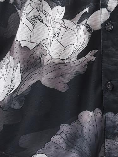 Image of BULLMER Trendy Regular Fit Printed Causal Half Sleeve Shirt for Men