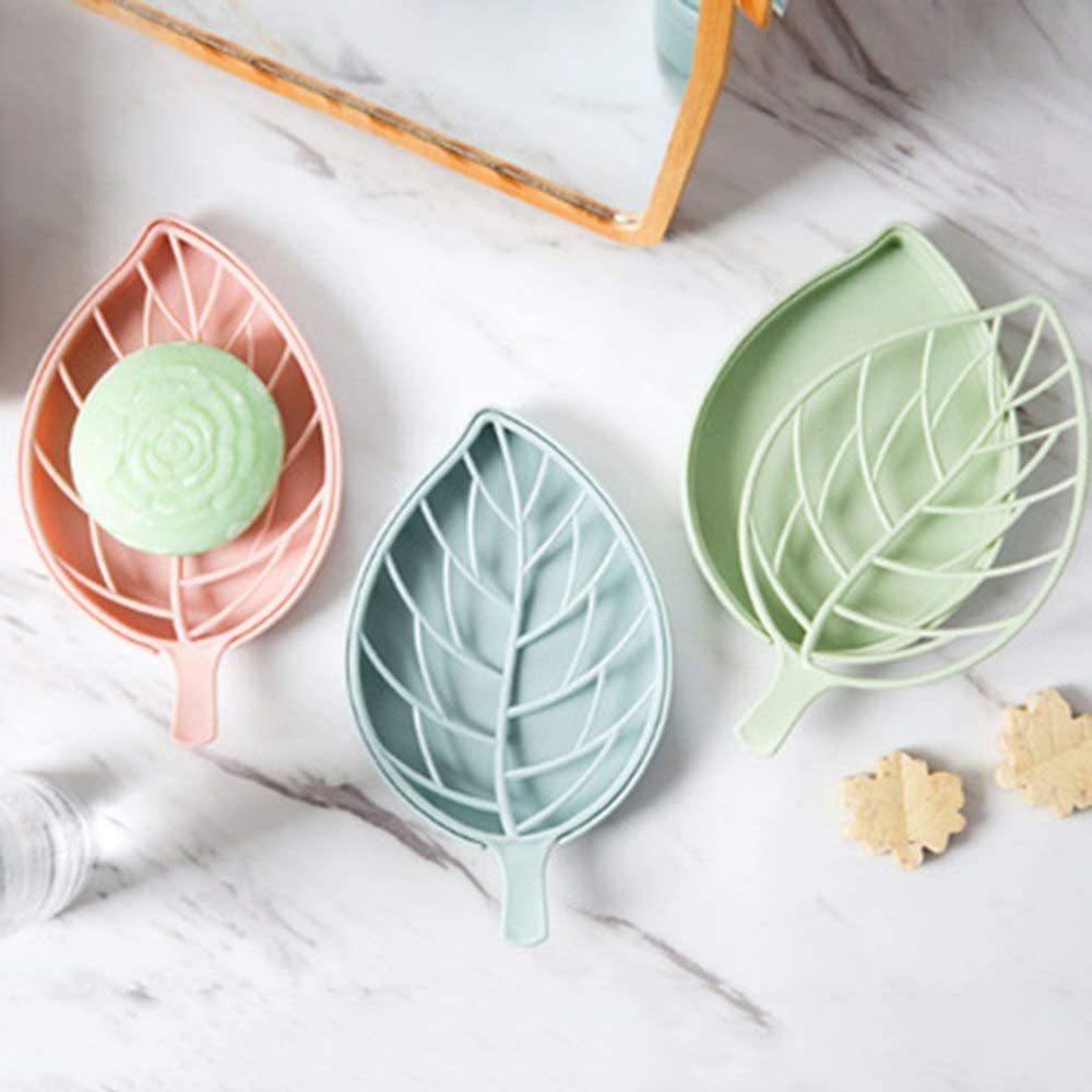 See full amazon price history chart for Primelife Plastic 3Pcs Beautiful Leaf Shape Double Layer Soap Dish Holder,Clean Soap Holder,with Soap Dish Case Holder, Bathroom, Kitchen Sink -Multicolor (Leaf Soap Dish - Set of 3) Primelife Plastic 3Pcs Beautiful Leaf Shape Double Layer Soap Dish Holder,Clean Soap Holder,with Soap Dish Case Holder, Bathroom, Kitchen Sink -Multicolor (Leaf Soap Dish - Set of 3) (B09V84832G) Amazon Price History, Amazon Price Tracker