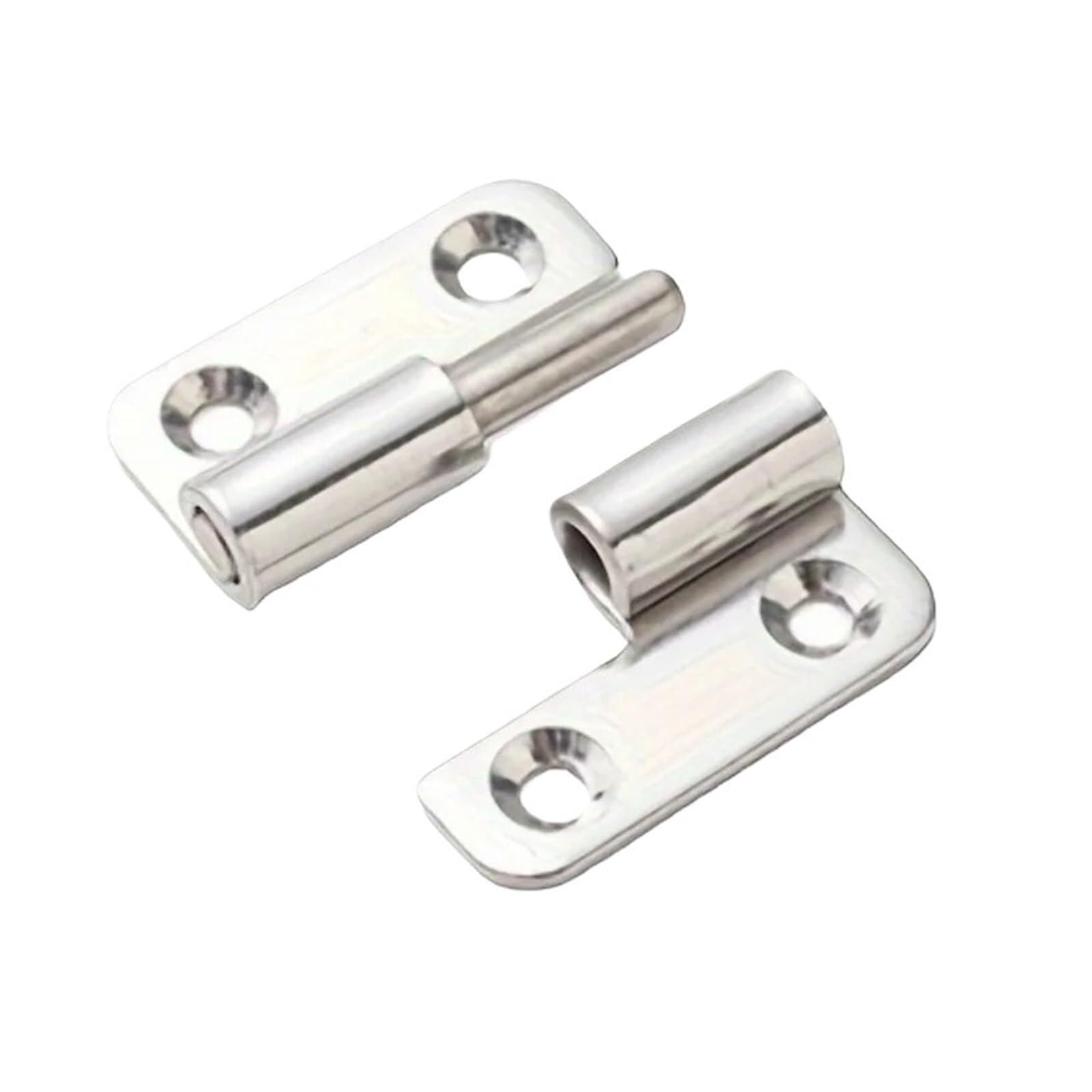 Yatingzhang Left-1Pair Lift Off Hinges Stainless Steel Thicken Detachable Hinge Removable Concealed(Left-1Pair)