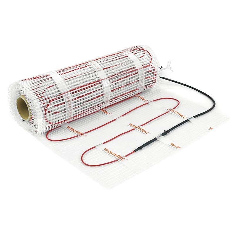 WARMTEC Chauffage au sol électrique 170 W/m² | Tapis chauffant autocollant pour chaleur sous le carrelage | Chauffage au sol avec classe de protection IPX7 |...