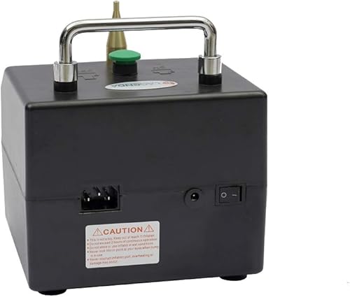 Miniatura 2 de B23 Lagenda - Bomba eléctrica portátil para globos, inflador de globos para fiesta, soplador de aire eléctrico con temporizador y batería para