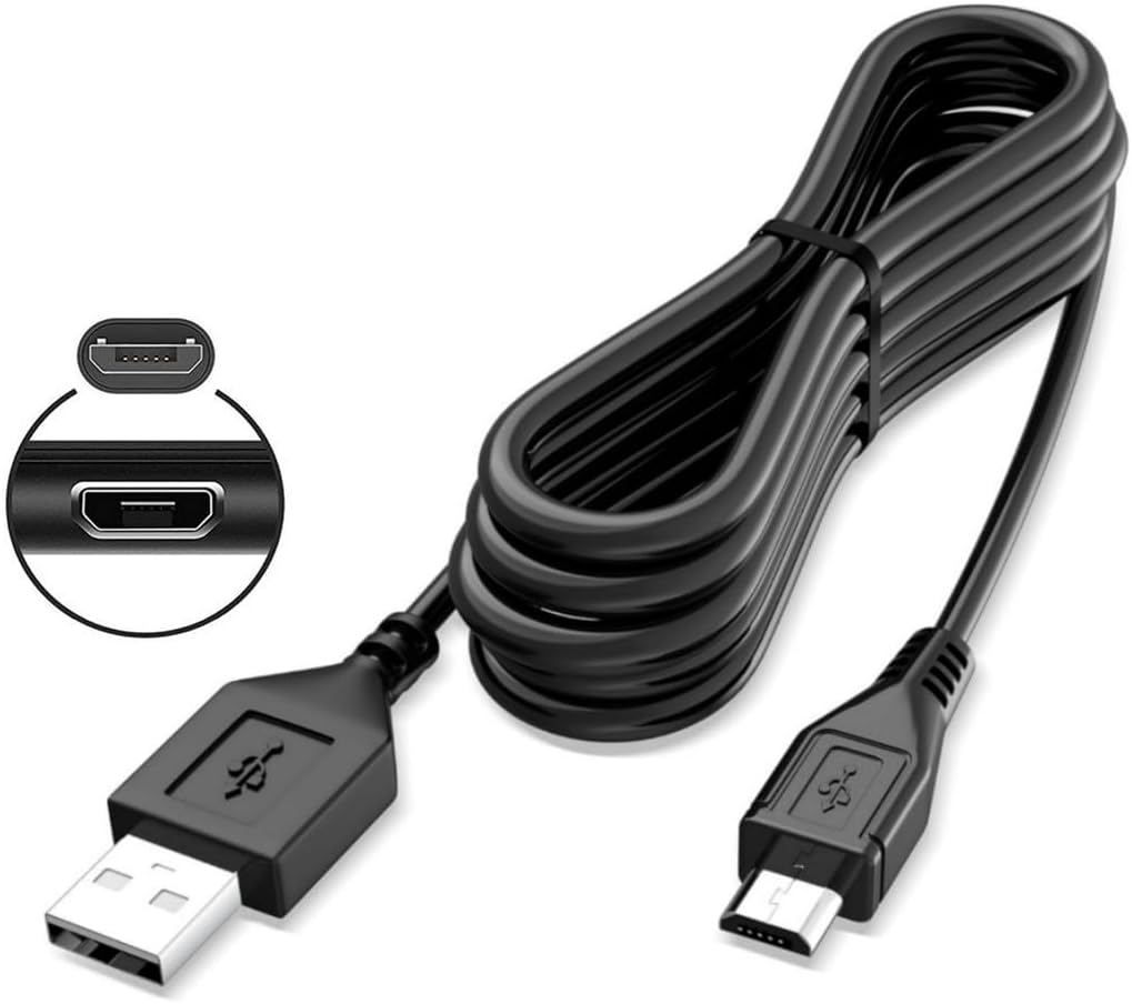 USB Data Cable Cord Lead Compatible with HTC Samsung Android Smartphone PSU image 2