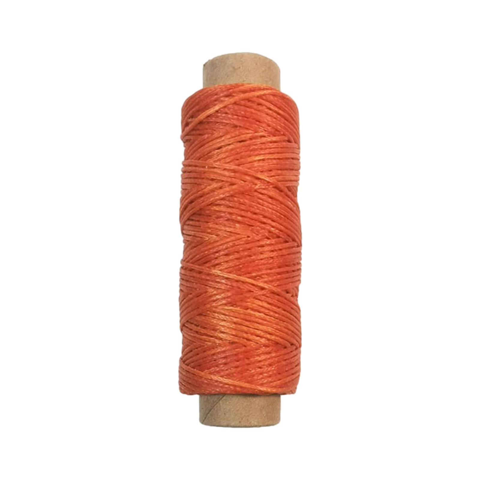 Mllepjdh Colorful Waxed Thread Leather Sewing Thread Hand Stitching Thread For Sewing Leather Bookbinding 150D 0.8mm Thickness