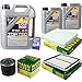 Produktbild Inspektionspaket 7 L LM Top Tec 4100 5W-40 + MANN Filterpaket 9805188