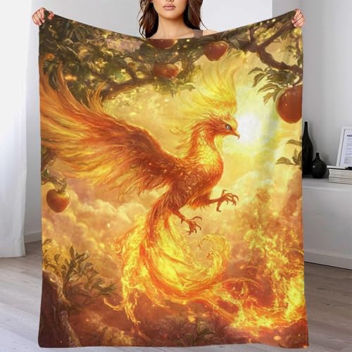 Couverture de voyage Phoenix douce et chaude 127x152 cm pour adulte - 6