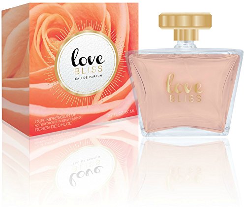 Love Bliss Eau De Parfum Spray for Women, 2.7 Ounces 80 Ml - Impression of Roses De Chloe By Chloe