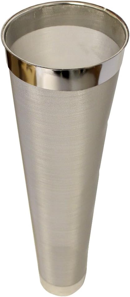 FastFerment Hop Filter Stainless Steel: Compatible with our 7.9 and 14 Gallon Conical Fermenters. Beer Brewing, Wine Fermenting or Cider Making FasterFerment Accessories (Hop filter 300 micron)