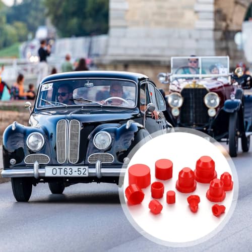 Image of Tallew 144 Pcs Plastic Caps and Plugs Automotive Plug and Cap Kit